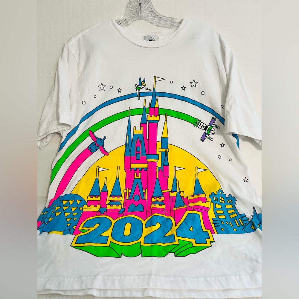Disney 2024 Cinderella Castle Graphic T Shirt